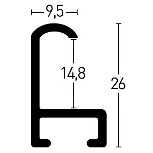 Wissellijst Harmonium, 59,4x84,1cm(a1)