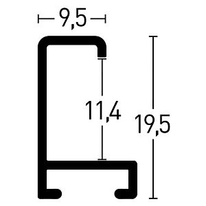 Wissellijst Wot (glans), 59,4x84,1cm(a1)