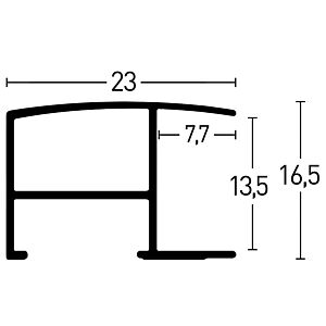 Wissellijst Marimba, 80x100cm